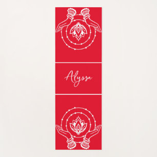Tapis De Yoga Lotus Fleur Yoga Mat