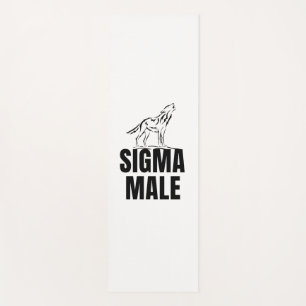 Tapis De Yoga Loup solitaire masculin de Sigma