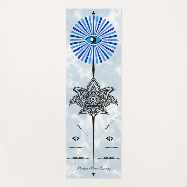 Tapis De Yoga Loupes maléfiques (Devant)
