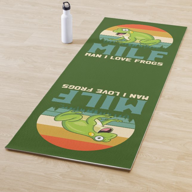 Tapis De Yoga Love Frogs Yoga Mat (En situation)