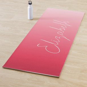 Tapis De Yoga Lovely Pink Ombre