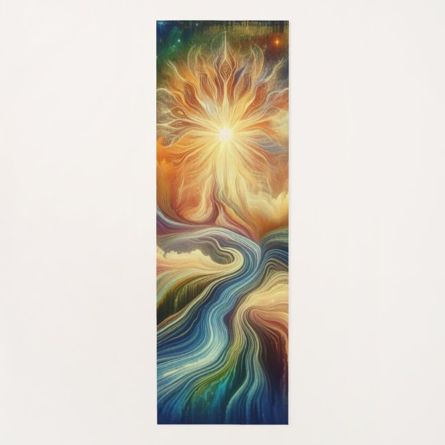 Tapis De Yoga Lumière (Devant)