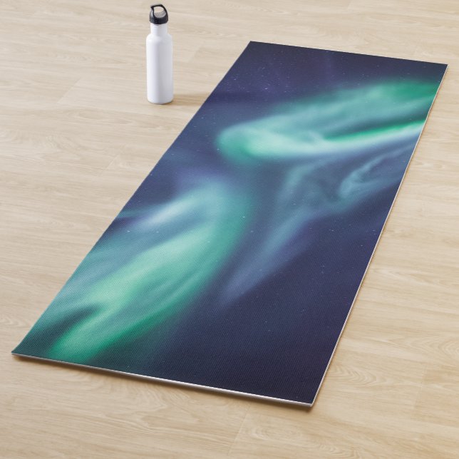 Tapis De Yoga Lumières du Nord (En situation)