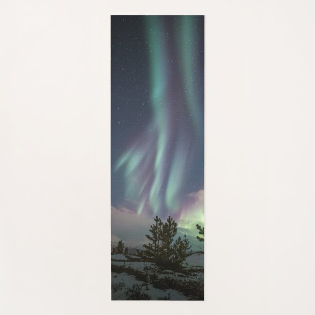 Tapis De Yoga Lumières du Nord (Devant)