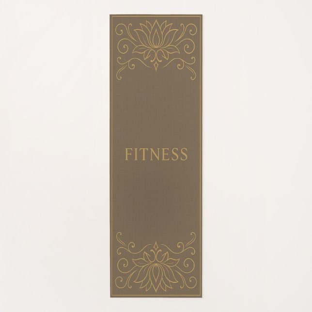 Tapis De Yoga Luxury Gym (Devant)