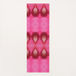 Tapis De Yoga Magenta Flower Ikat 4