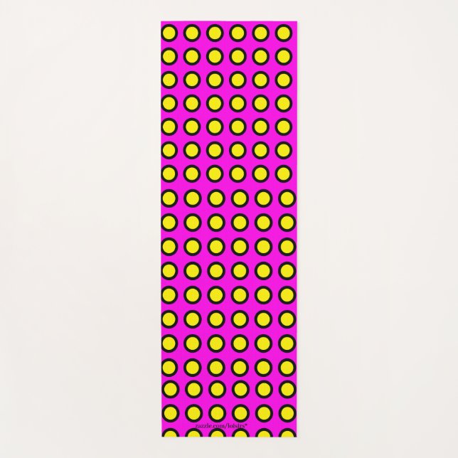 Tapis De Yoga Magenta Yoga Mat (Devant)