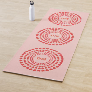 Tapis De Yoga Magnifiques Mandalas de Cœur