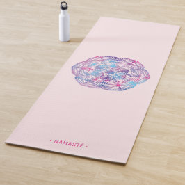 Tapis De Yoga Manat de Yoga Fleur de Mandala Lotus Gradient [4]