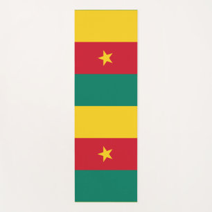 Tapis De Yoga Manats patriotiques de yoga avec drapeau du Camero