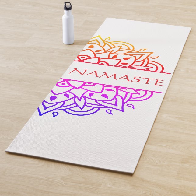 Tapis De Yoga Mandala (En situation)