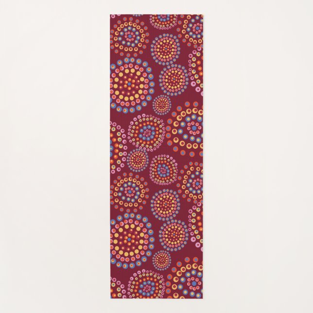 Tapis De Yoga Mandala (Devant)