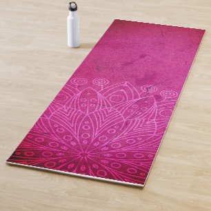 Tapis De Yoga Mandala de yoga personnalisé