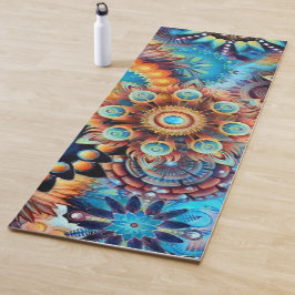 Tapis De Yoga Mandala de yoga personnalisé