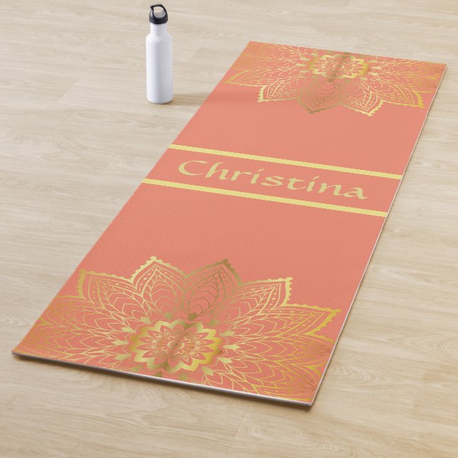 Tapis De Yoga Mandala Healing Energy Yoga Mat (En situation)