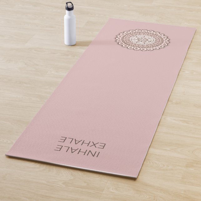 Tapis De Yoga Mandala inhale exhale yoga mat (En situation)