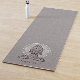 Tapis De Yoga Mandala Lotus Pose Personalisé Double Côté