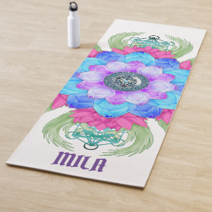 Tapis De Yoga Mandala méditation yoga mat