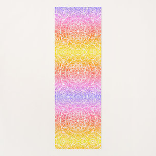 Tapis De Yoga Mandala Pink Yoga Mat
