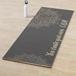 Tapis De Yoga Mandala - Vous Créez Votre Propre Calme