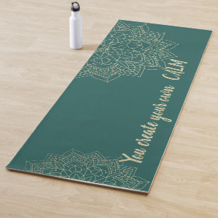 Tapis De Yoga Mandala - Vous Créez Votre Propre Yoga Calme