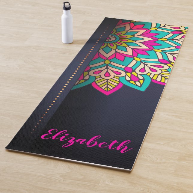 Tapis De Yoga Mandala Yoga Mat (En situation)