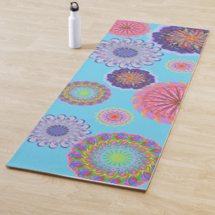 Tapis De Yoga Mandalas Yoga Mat coloré