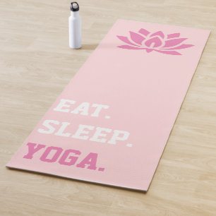 Tapis De Yoga Mangez du yoga endormi