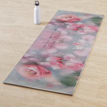 Manteau de yoga rose - Nom personnalisé