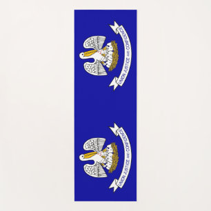 Tapis De Yoga Manteaux de yoga patriotique avec drapeau de la Lo