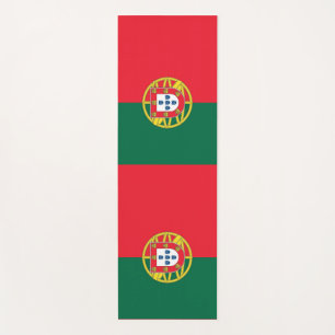 Tapis De Yoga Manteaux de Yoga patriotique avec drapeau du Portu