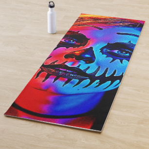 Tapis De Yoga Maquillage d'Halloween