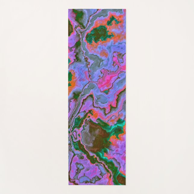 Tapis De Yoga Marbre aigre (Devant)