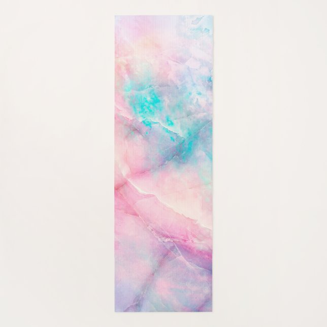 Tapis De Yoga Marbre Iridescendant (Dos)
