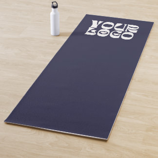 Tapis De Yoga Marine Blue Custom Logo promotionnel