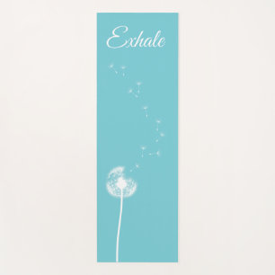 Tapis De Yoga Mat de Yoga Dandelion Turquoise