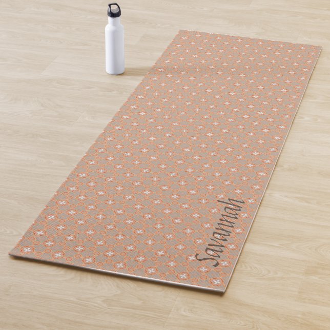Tapis De Yoga Mat de Yoga Motif Muet (En situation)