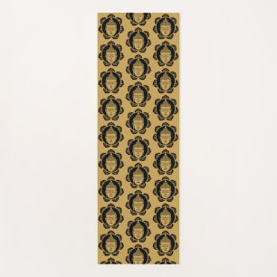 Tapis De Yoga Méditation de la tête de bouddha
