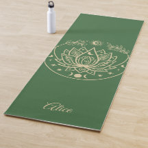 Méditation Yoga Mat personnalisé Cadeau Purple