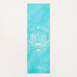 Tapis De Yoga Méditation Yoga Mat personnalisée Cadeau Femmes Bl