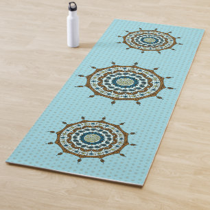 Tapis De Yoga Mehndi Imaginaire Cuivre Yoga Mat