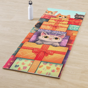 Tapis De Yoga Meow Gift Birthday Tower