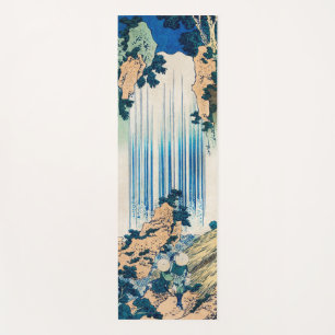 Tapis De Yoga Mini-cascade de Yoro, bloc de bois japonais Vintag