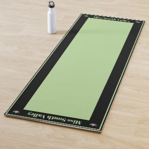 Tapis De Yoga Miss America style Pageant Crown Custom Yoga Mat