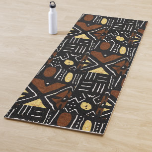 Tapis De Yoga Moderne urbain Afrocentré