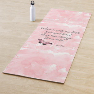 Tapis De Yoga Modifier la citation du Bouddha mondial