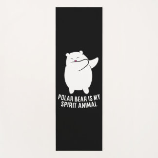 Tapis De Yoga Mon Esprit Animal Polaire Ours Mélange Ours Polair