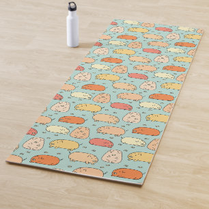 Tapis De Yoga Monnaie de Motif de porc mignon