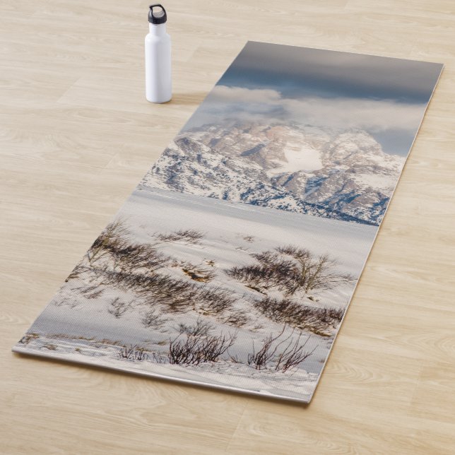 Tapis De Yoga Monts Grand Teton (En situation)