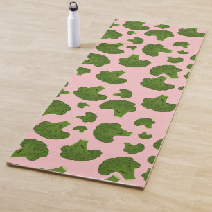Tapis De Yoga Motif Broccoli